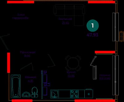 Планировка квартиры