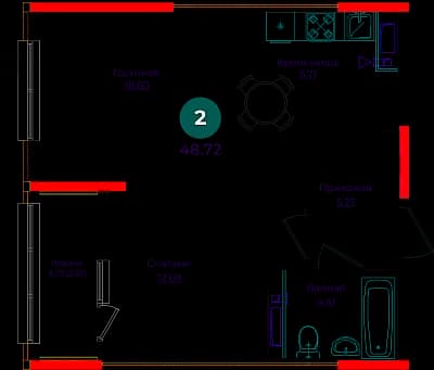 Планировка квартиры