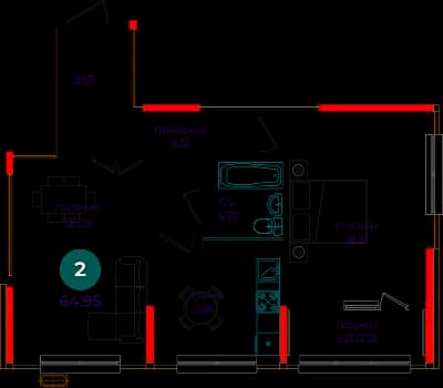 Планировка квартиры