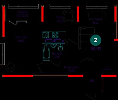 Планировка квартиры