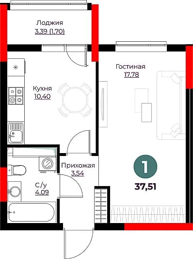 Планировка квартиры