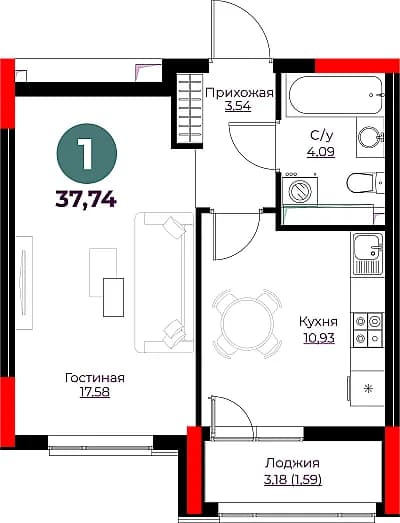 Планировка квартиры