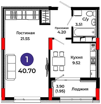 Планировка квартиры
