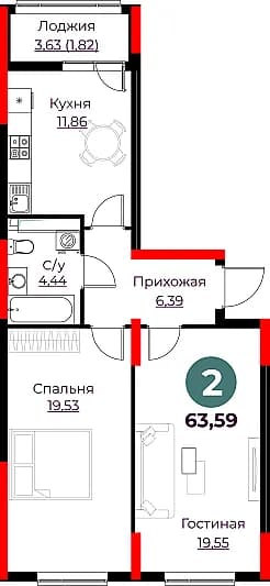 Планировка квартиры